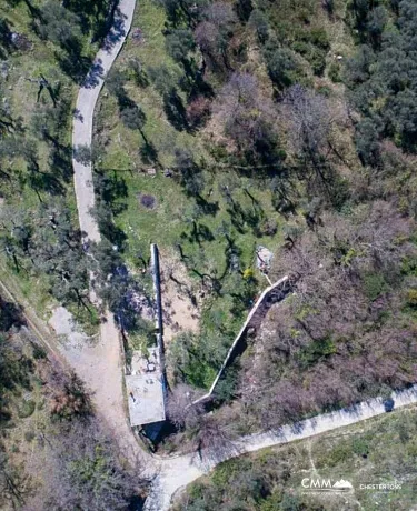 Exclusive plot with orchard in a serene environment